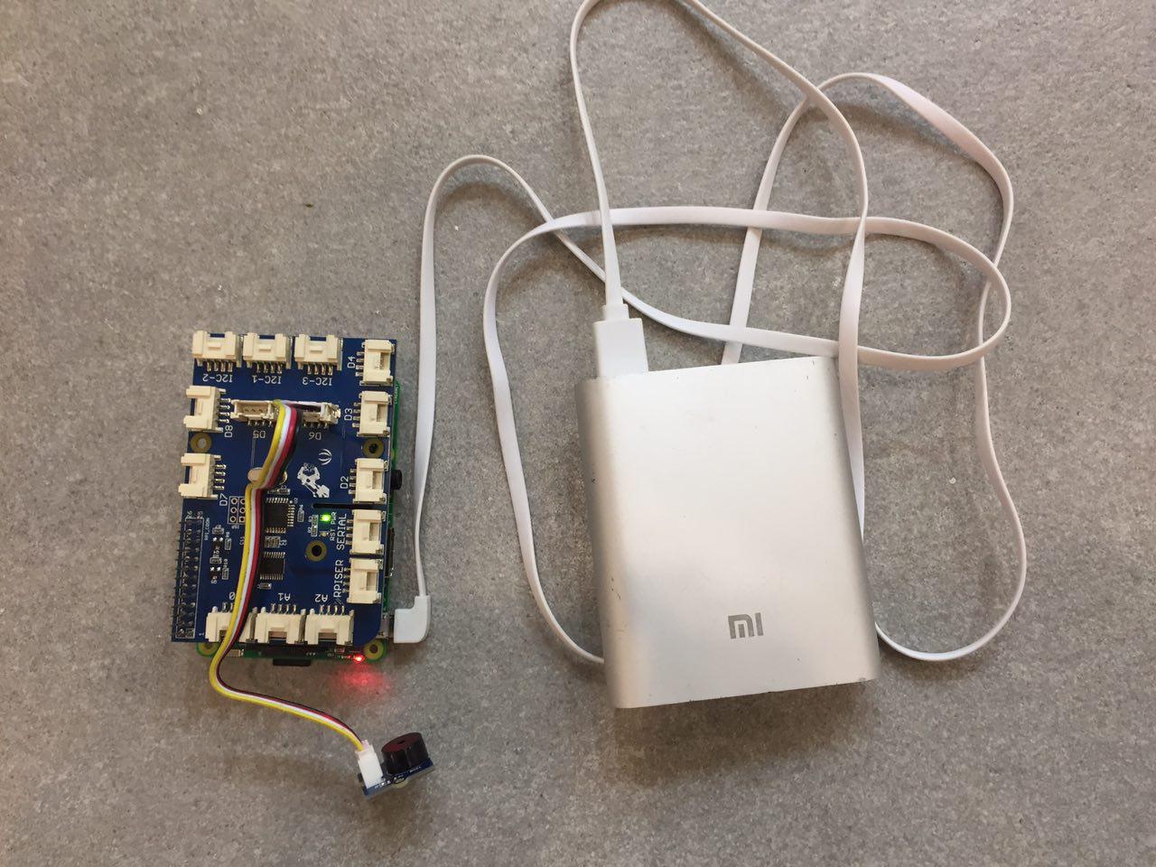 Image of RaspberryPi build