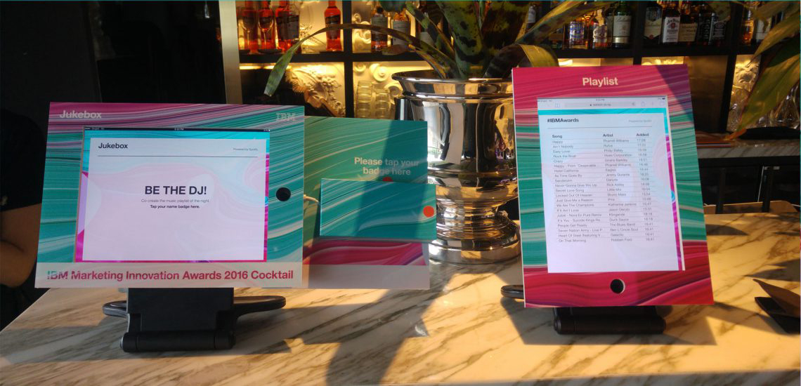 image of jukebox and playlist